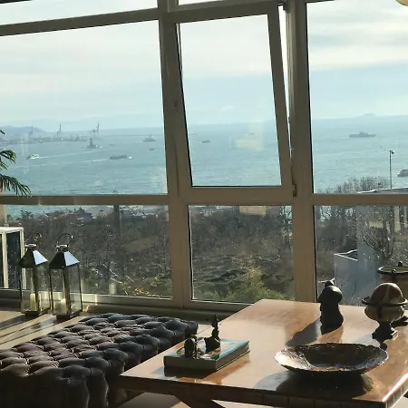 Loft Amazing Bosforus View 190m2 3bdr Apartment