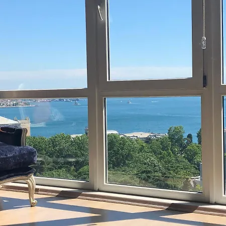 Loft Amazing Bosforus View 190m2 3bdr Apartment Istanbul